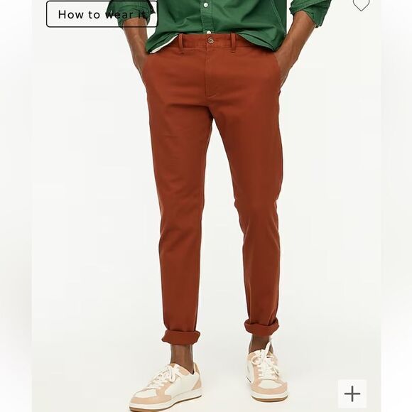 Jcrew factory Slim-fit flex chino pant - Picture 1 of 6